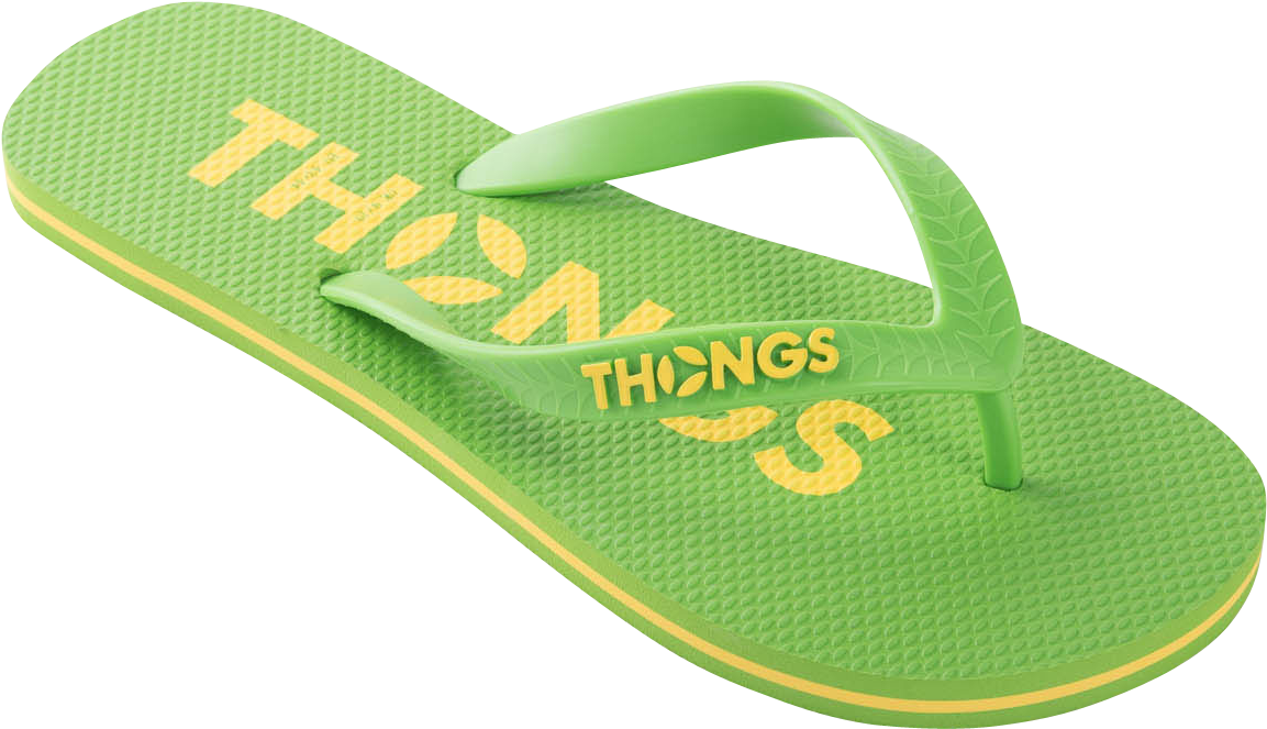 Flip Flops Clipart Yellow Slipper - Png Download (1920x1440), Png Download