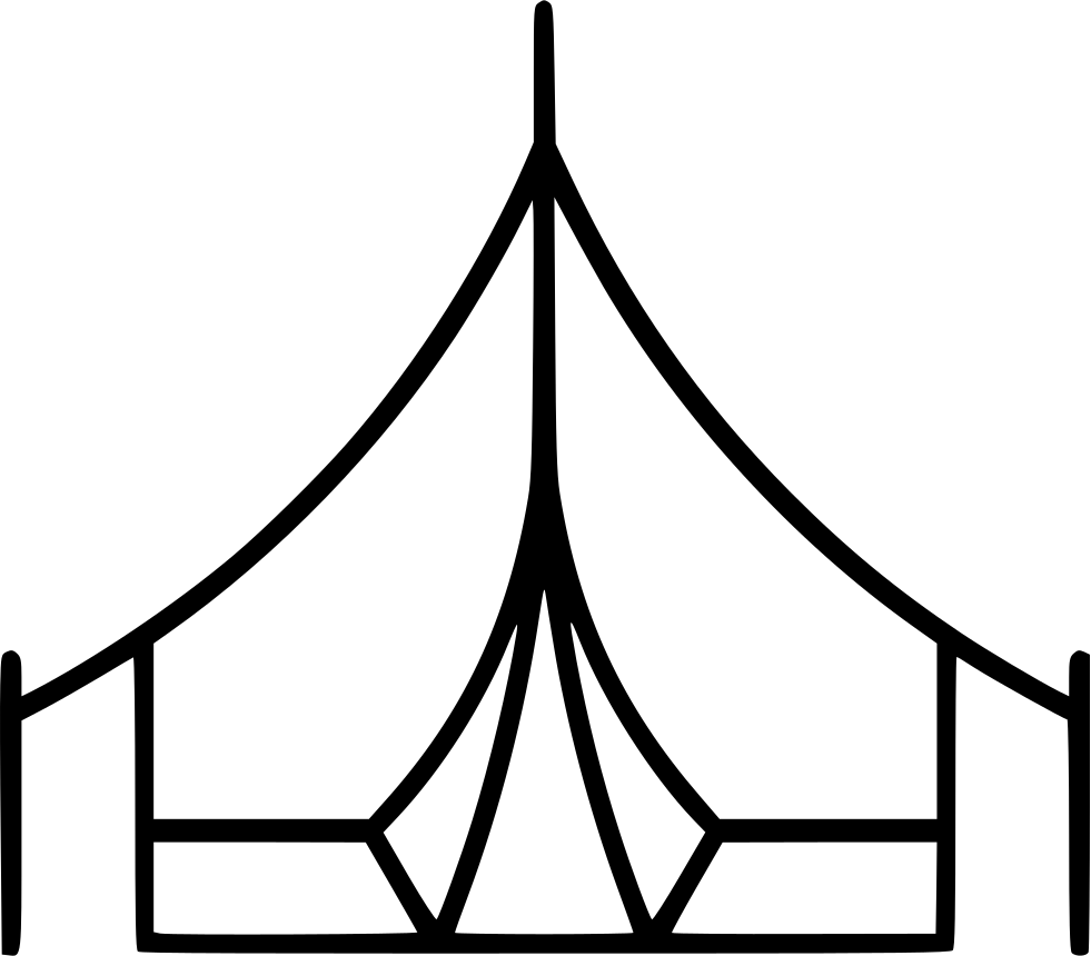 Tent Comments Clipart (981x860), Png Download