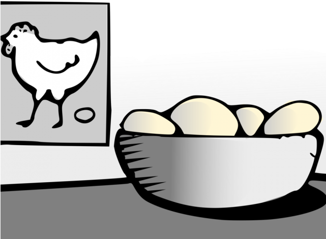 Bowl Clipart Egg - Png Download (640x480), Png Download