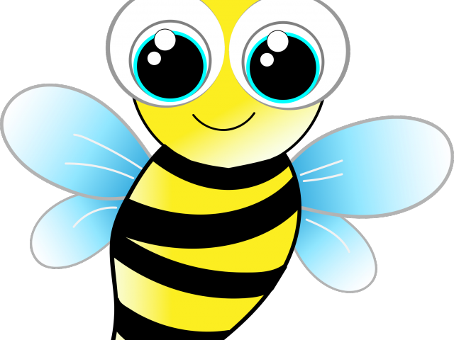Bumblebee Clipart Friendly Bee - Png Download (640x480), Png Download
