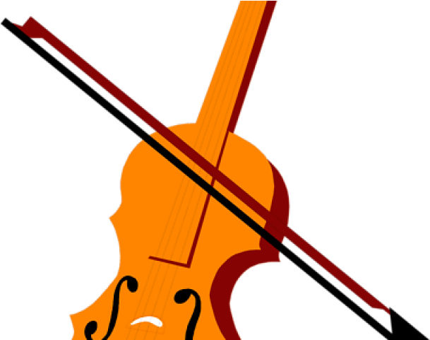 Violin Clipart Stylized - Png Download (640x480), Png Download