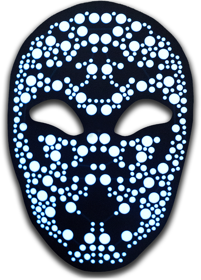 9000 Years Ago, The First Mask Was Created Clipart (920x920), Png Download