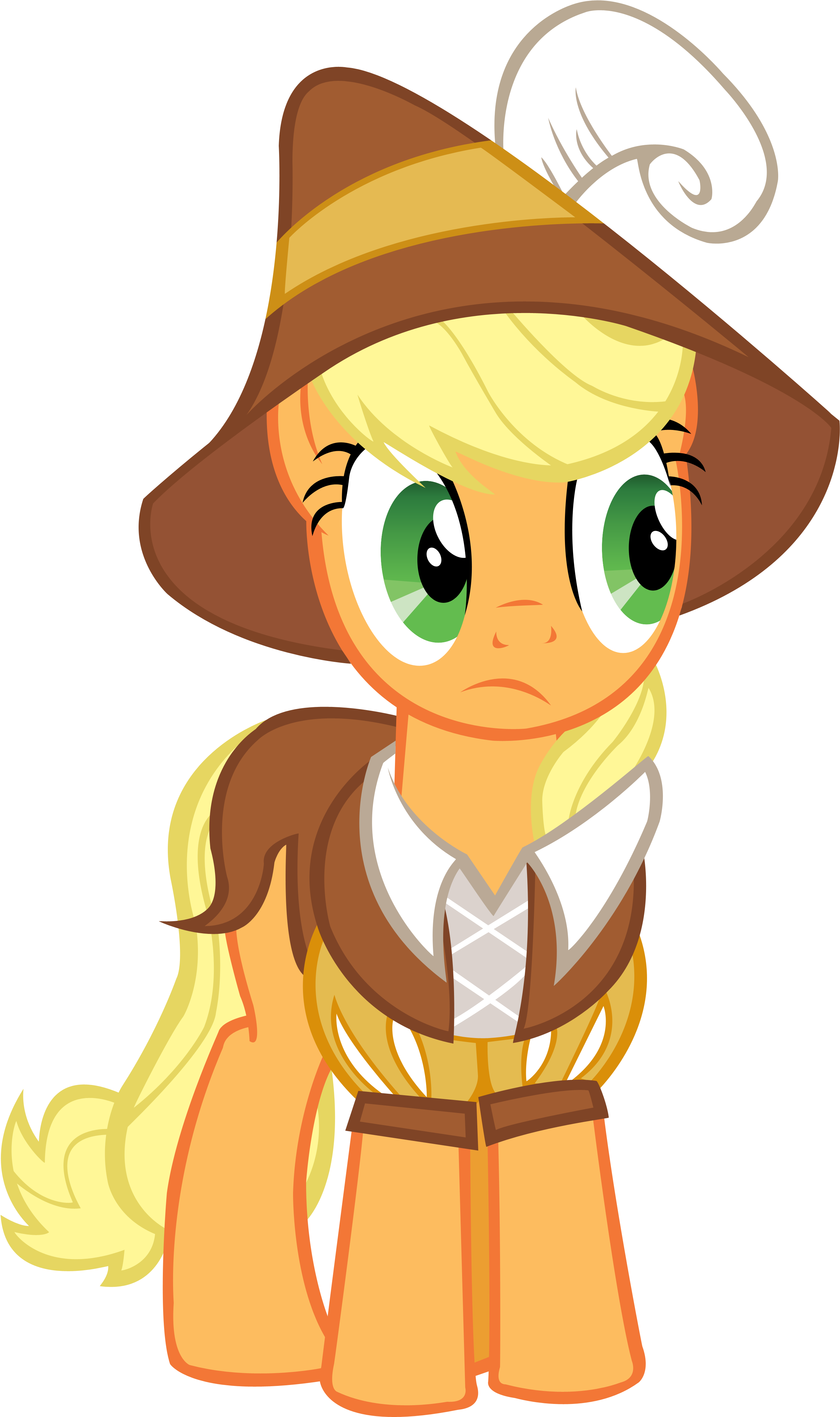 Smart Cookie Clip Art Smart Cookie Applejack By Star - Png Download (2703x4558), Png Download