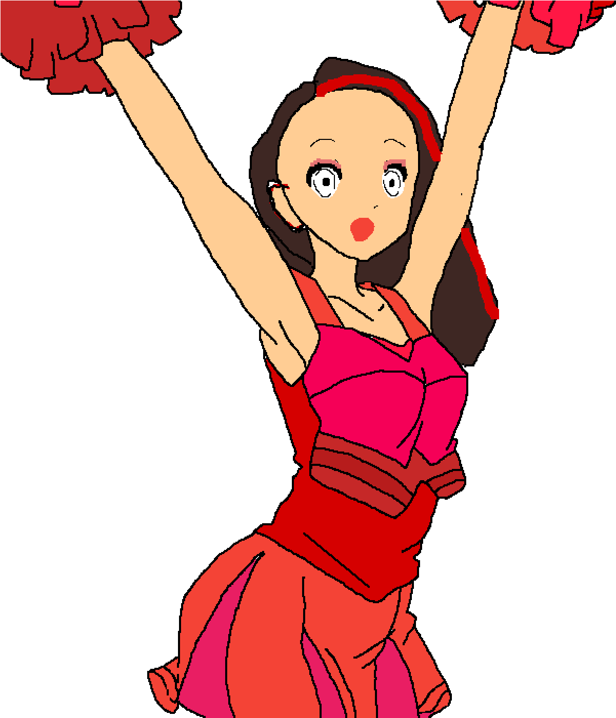 Maria Reynolds As Cheerleader Clipart (1400x1400), Png Download