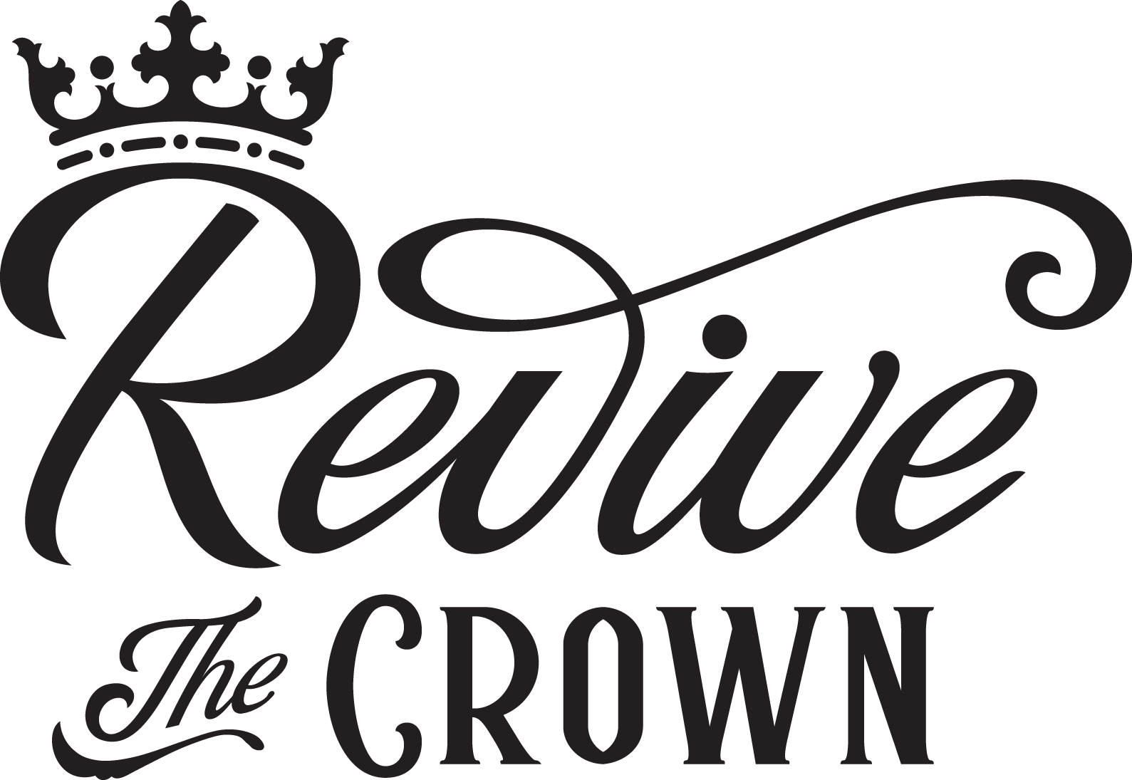 Revive The Crown Clipart (1589x1095), Png Download