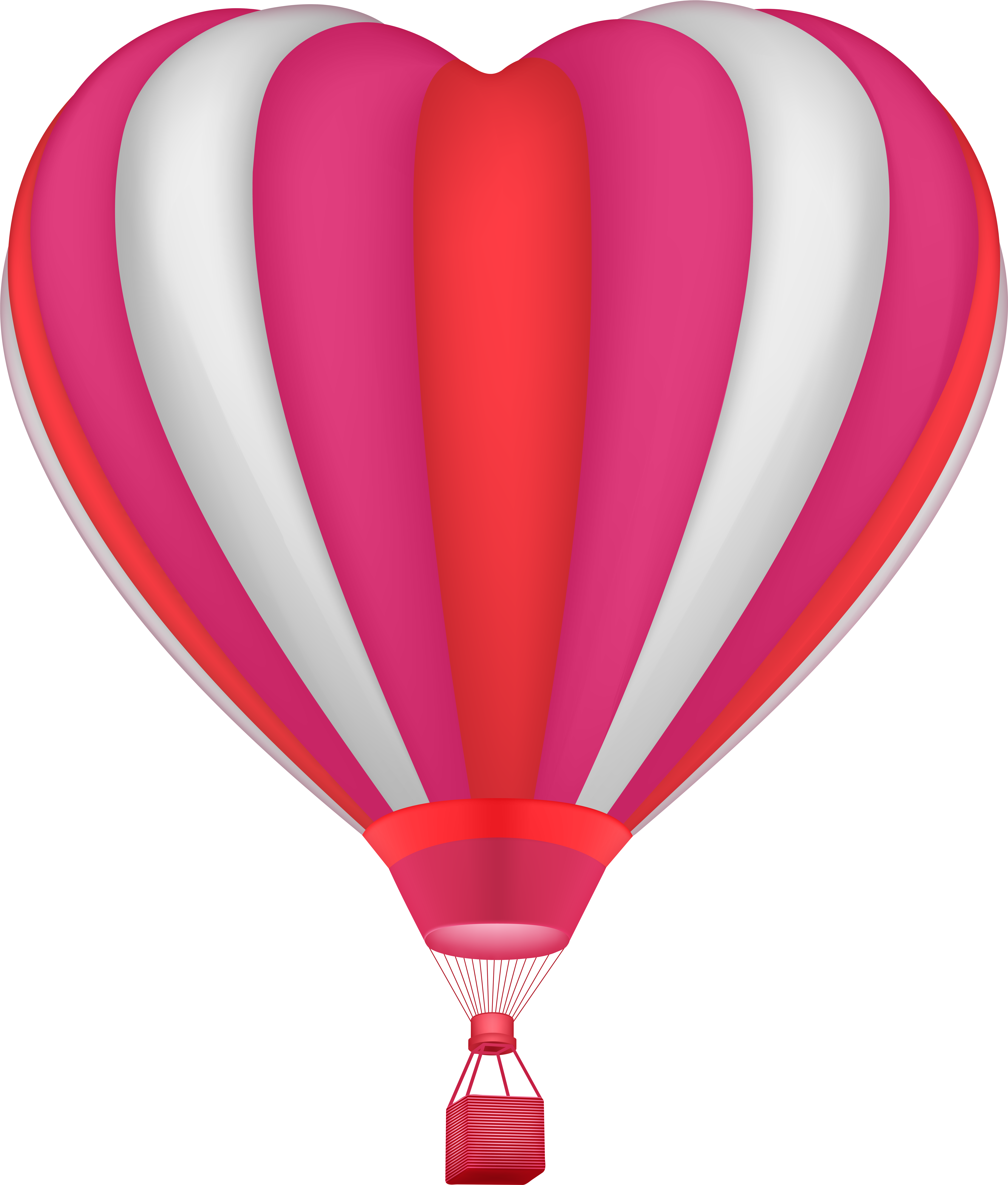 Hot Air Balloon Basket Clip Art - Png Download (6825x8000), Png Download