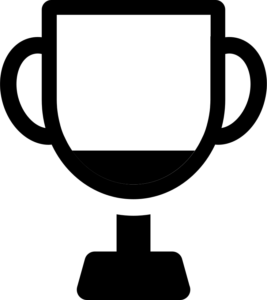 Trophy Svg Png Icon Free Download Clipart (872x980), Png Download