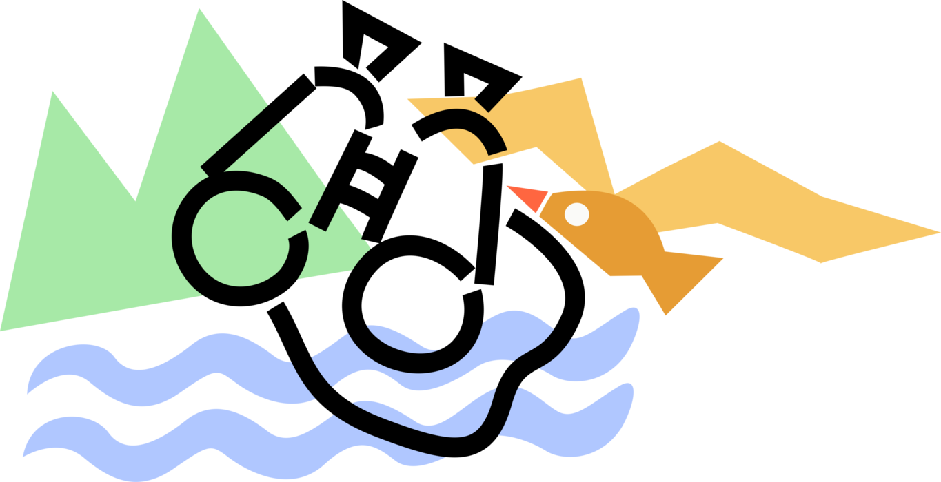 Vector Illustration Of Binoculars, Field Glasses Or Clipart (1365x700), Png Download