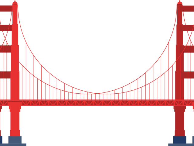 Bridge Clipart Transparent Background - Png Download (640x480), Png Download