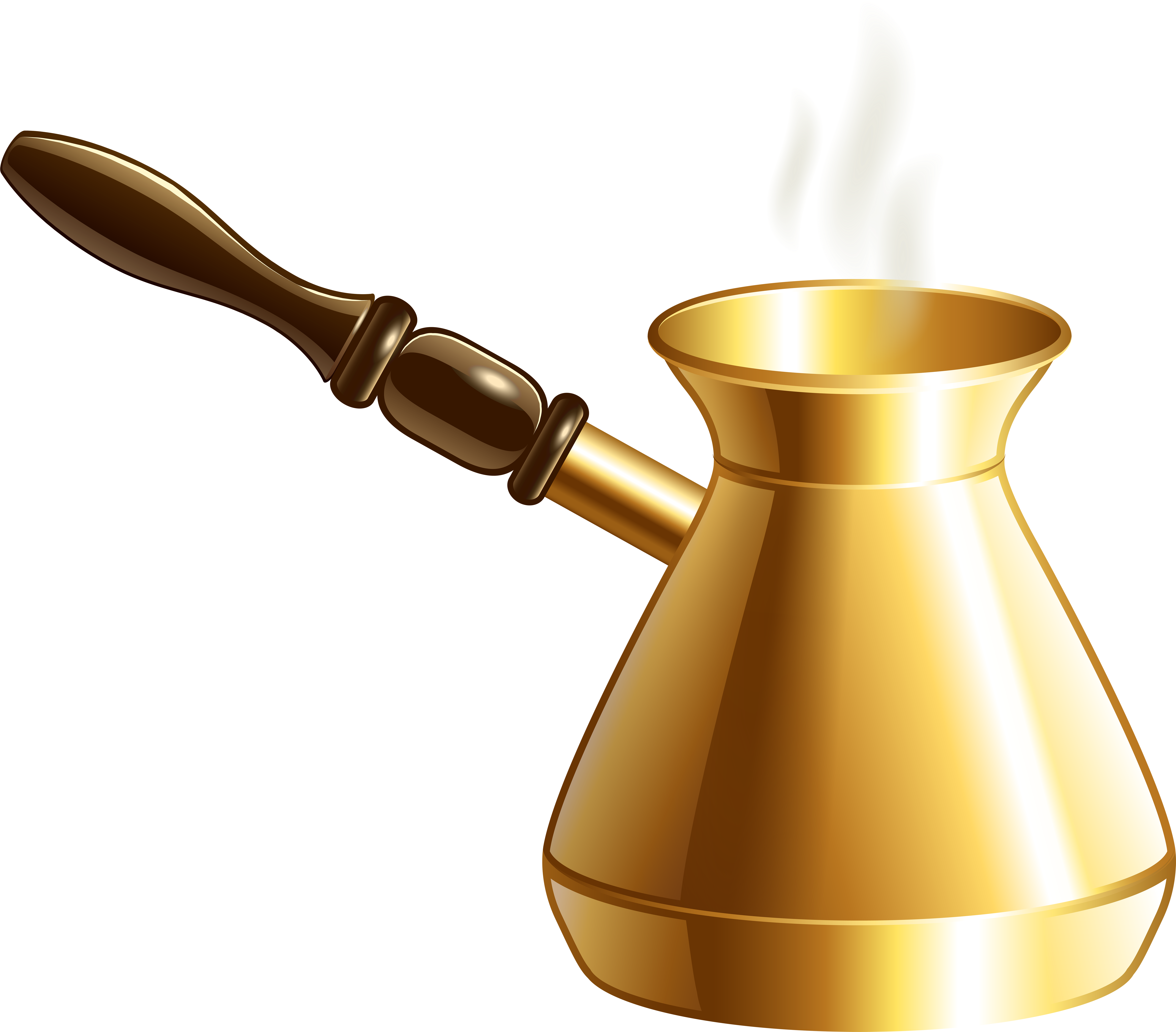 Clipart Of Copper, Turkish And Cofee - Png Download (8000x7025), Png Download