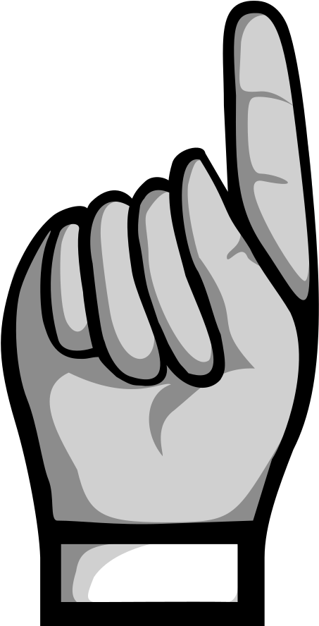 Hand Clipart (469x1000), Png Download
