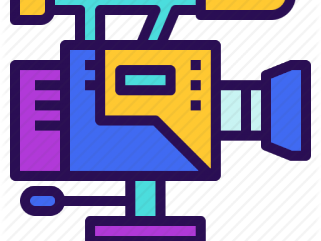 Video Recorder Clipart Cinematography - Png Download (640x480), Png Download