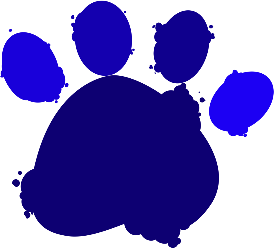 Paw Print Png Cutie Mark By Clipart Transparent Png (929x842), Png Download