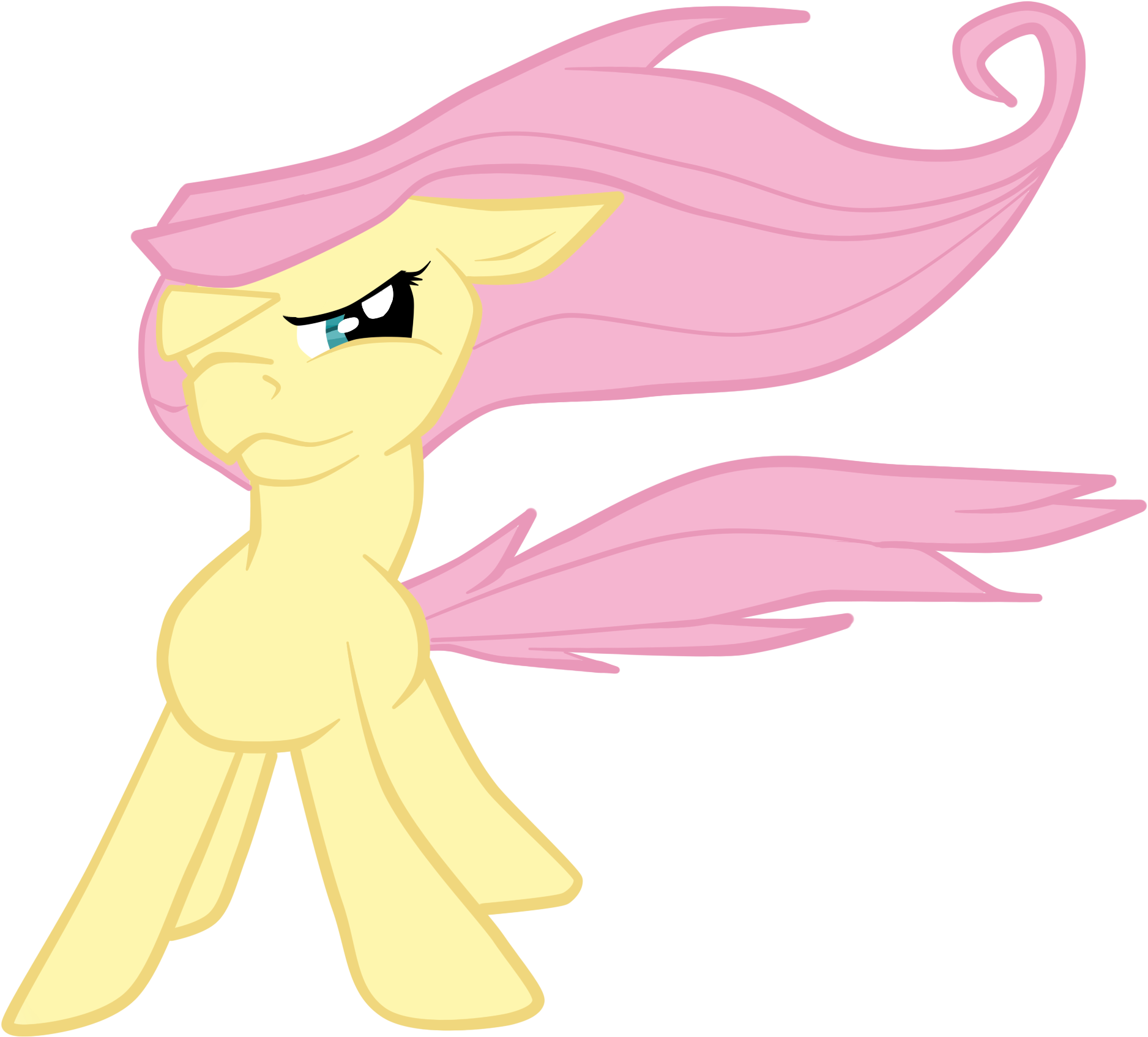 Pony Horse Pink Mammal Vertebrate Fictional Character Clipart (2000x2000), Png Download