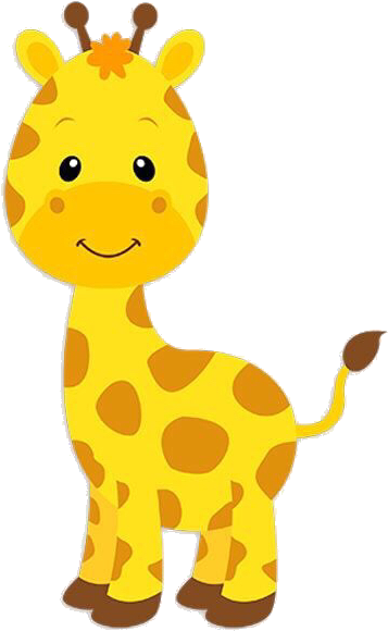 Baby Giraffe Clip Art - Png Download (600x600), Png Download