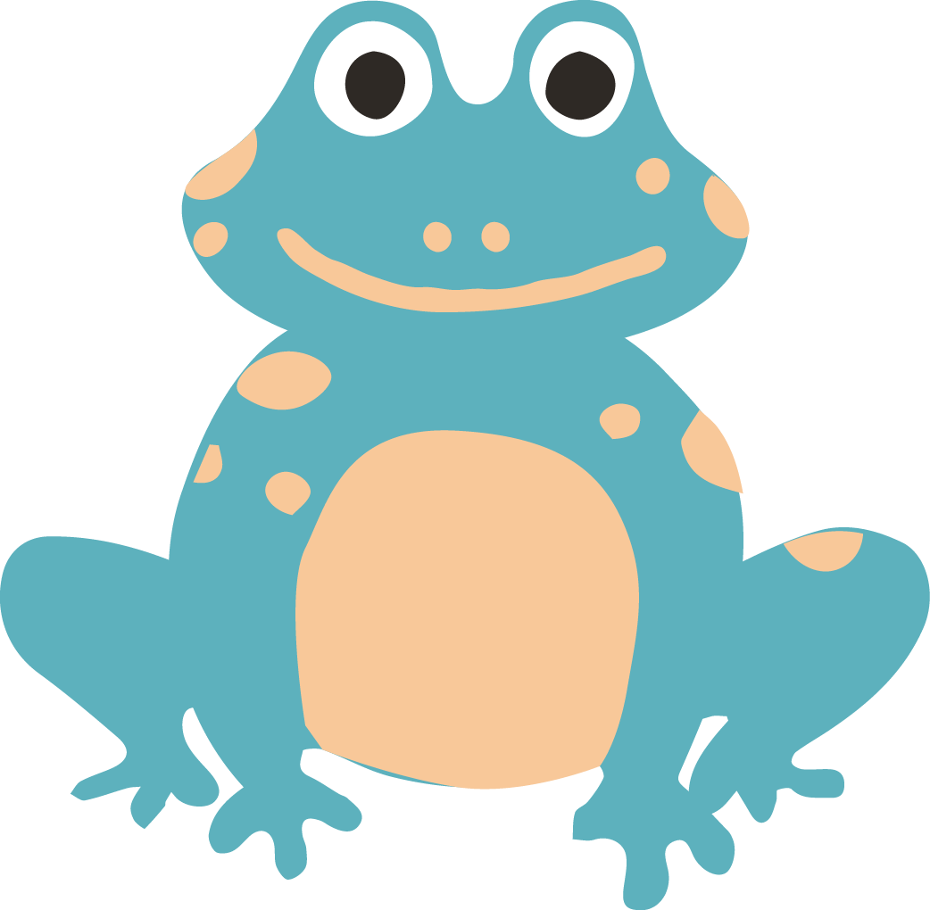 Frog Clipart (1042x1020), Png Download