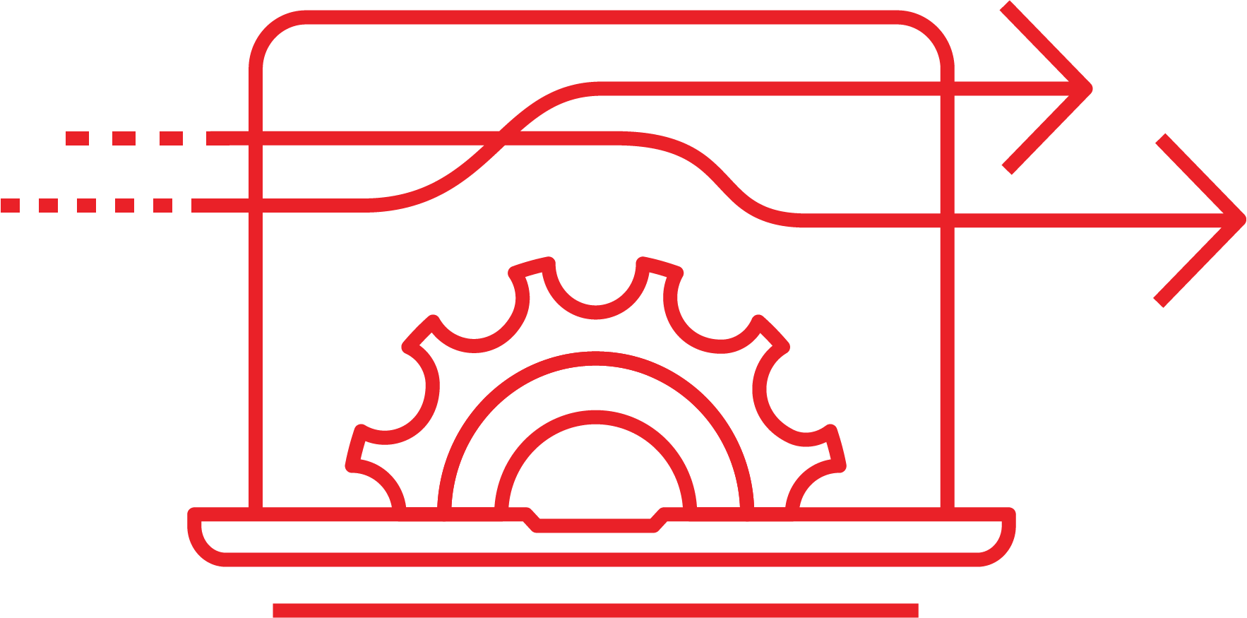 Automate Icon Clipart (1766x875), Png Download