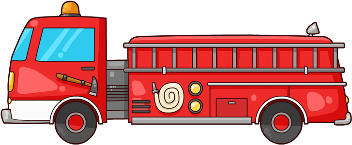 Free To Use Public Domain Fire Truck Clip Art - Png Download (787x344), Png Download