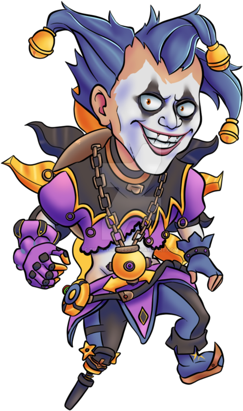Junkrat Jester Png Clipart (808x989), Png Download
