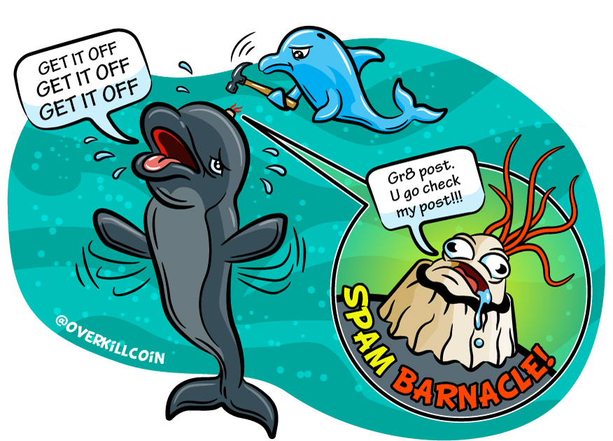 Blue Whale Clipart Barnacle Clipart - Png Download (875x667), Png Download