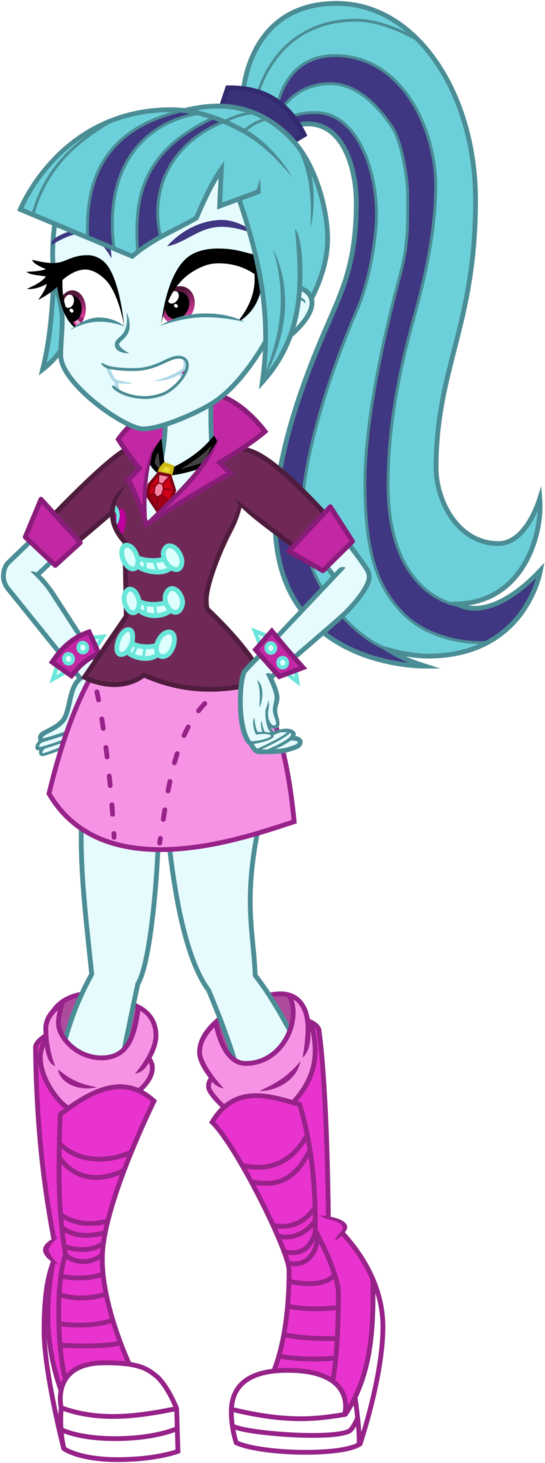 Sonata My Little Pony Dusk Clipart (545x1463), Png Download