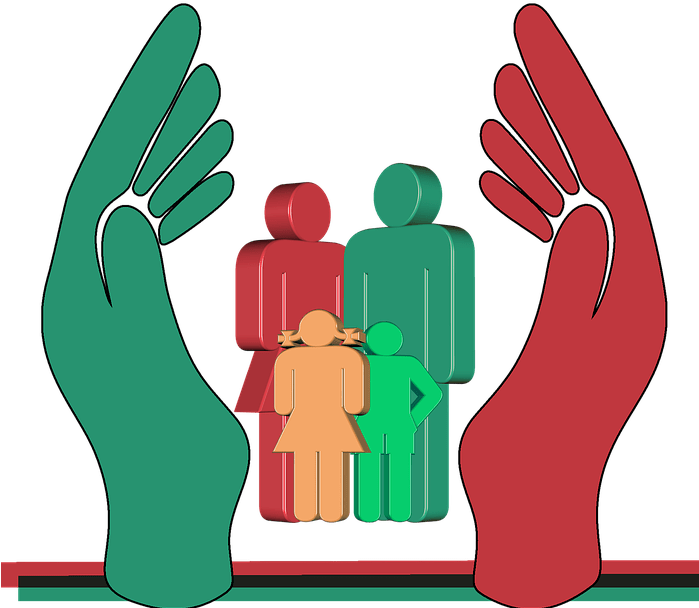 Keep Your Nuclear Family Together Clipart (698x645), Png Download