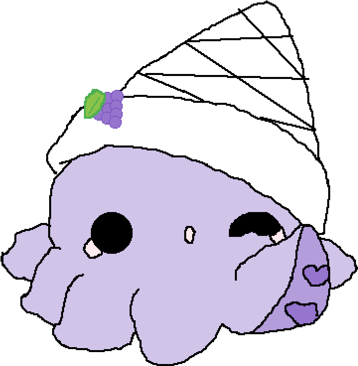 Little Cute Octopus Clipart (1000x1000), Png Download