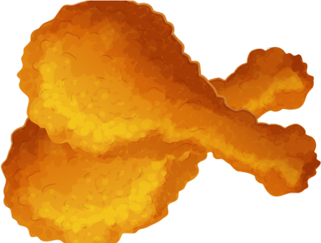 Chicken Clipart Chicken Drumstick - Png Download (640x480), Png Download