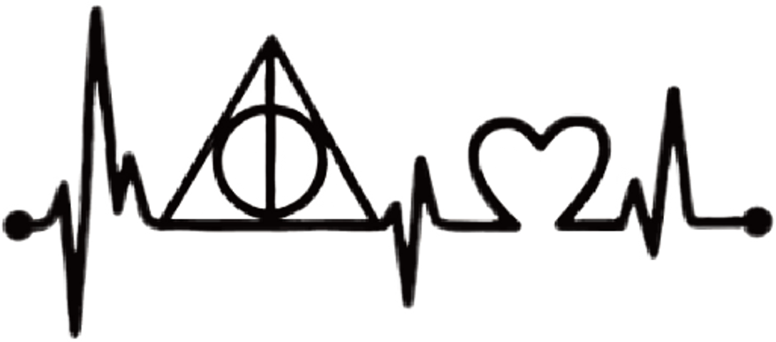Heartbeat Line Clipart Black And White - Png Download - Full Size ...