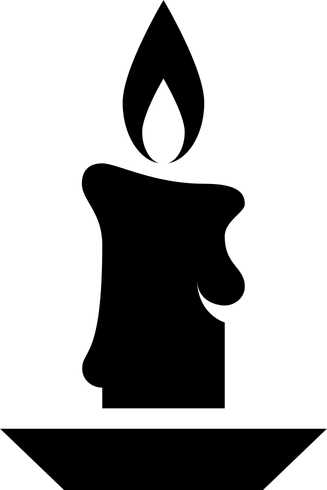 Candle Comments Clipart (654x980), Png Download