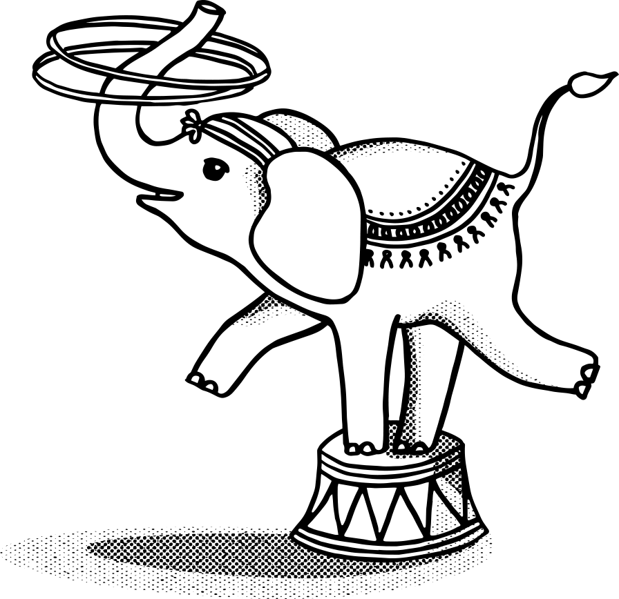 Elephant Clipart (896x868), Png Download