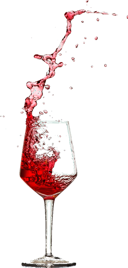 Transparent Background Red Wine Glass Png , Png Download Clipart - Full