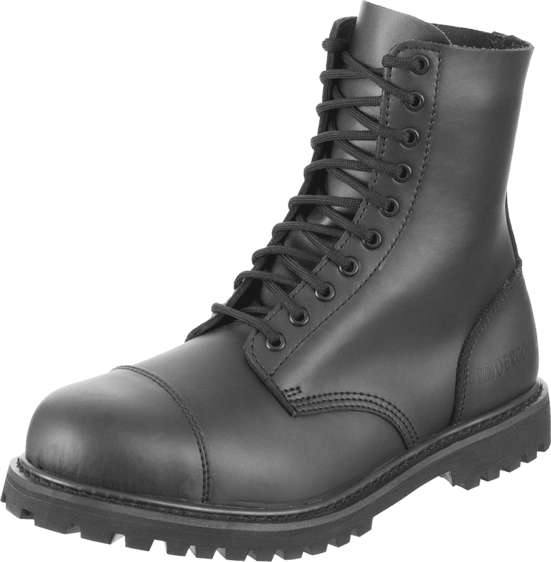 Black Army Boots Clipart (800x817), Png Download
