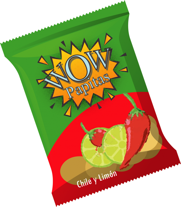 87746 56922 Snacks Wow Papas Chile Limon Clipart (768x879), Png Download
