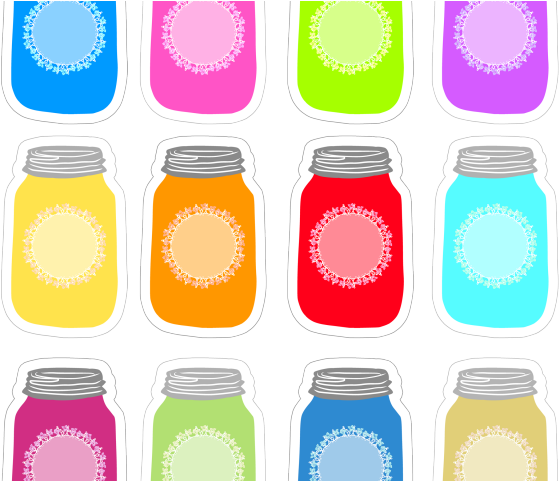 Mason Jar Clipart Plastic Jar - Png Download (640x480), Png Download