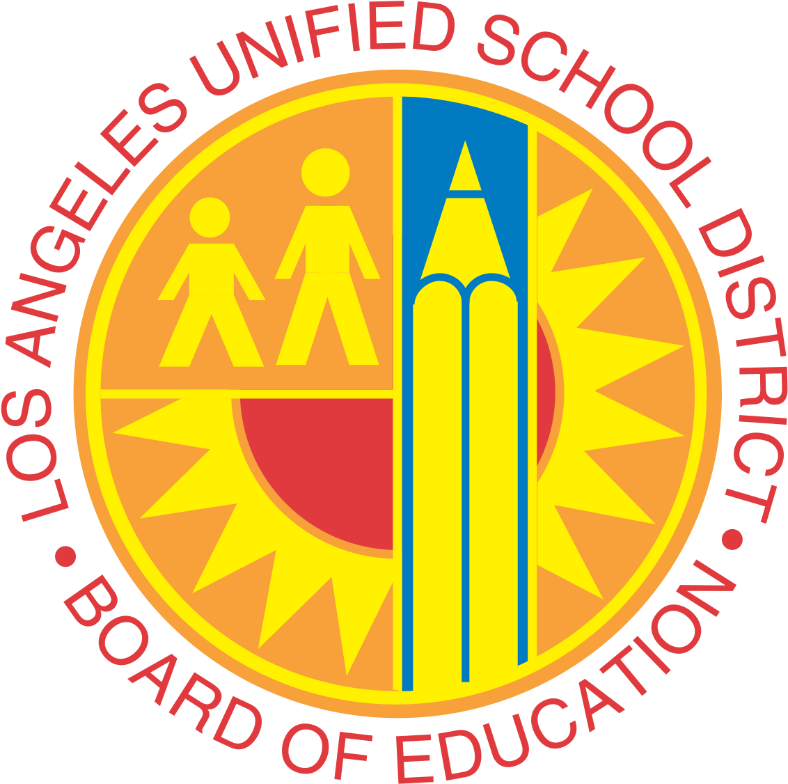 Los Angeles Unified School Clipart (1200x1200), Png Download