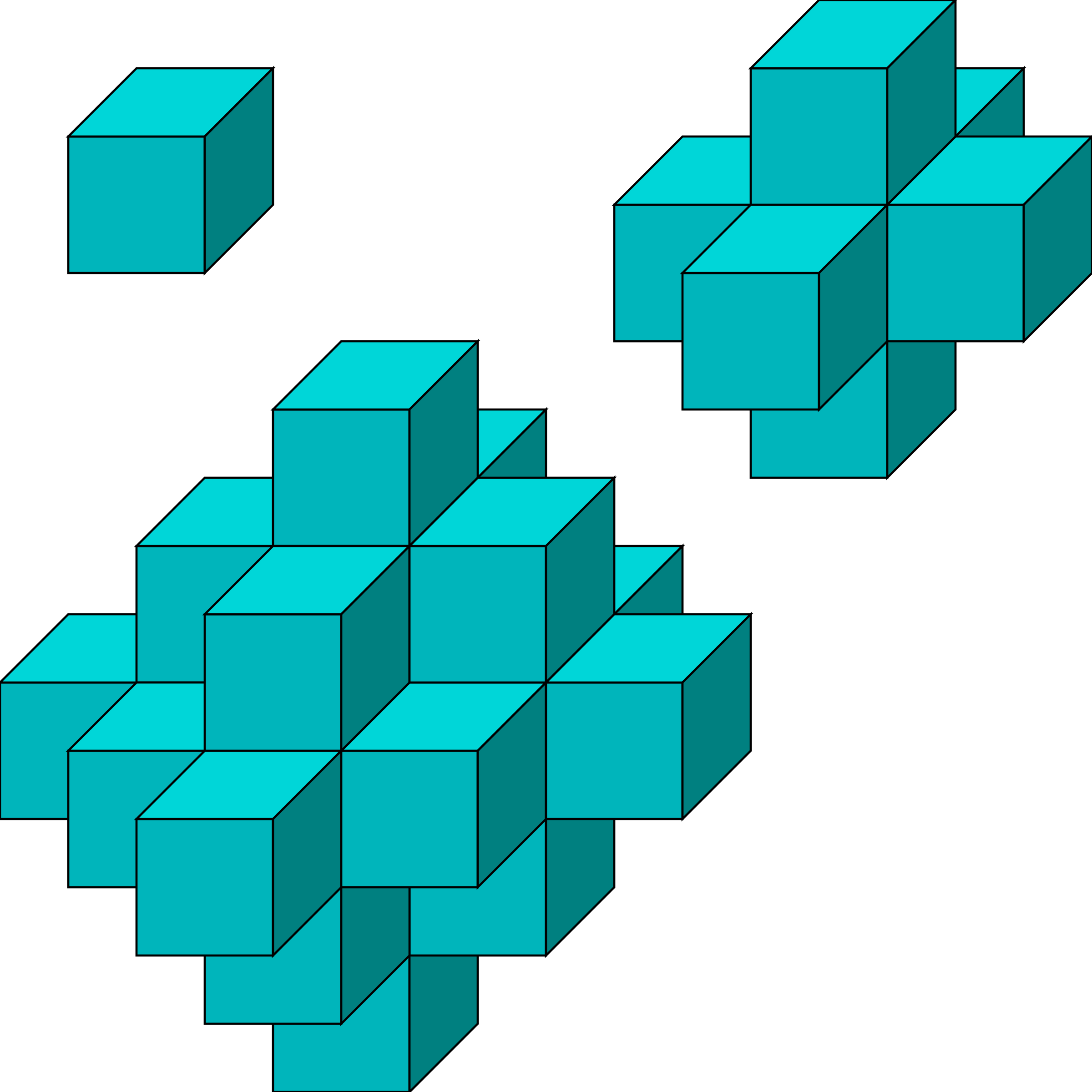 Cube Clipart Art - Png Download (2400x2400), Png Download
