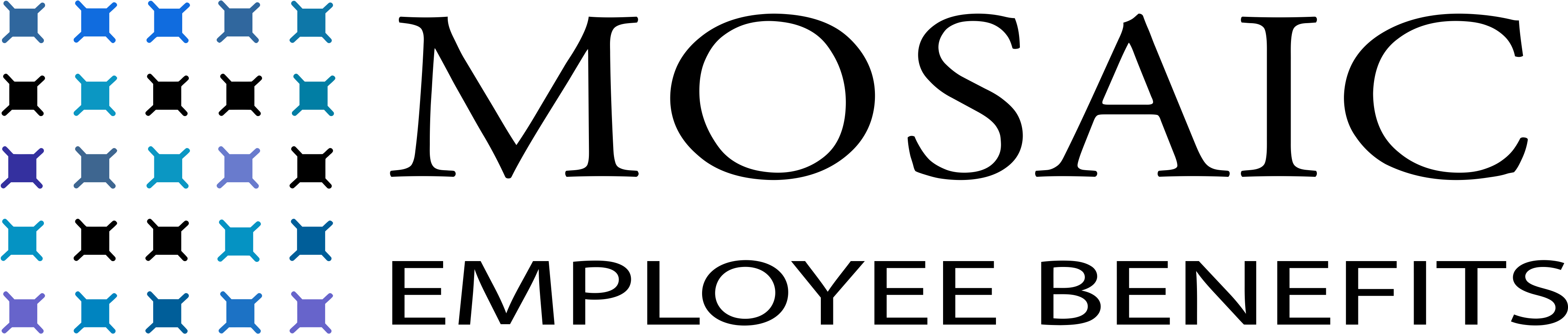 Mosaic Employee Benefits Clipart (4200x1000), Png Download