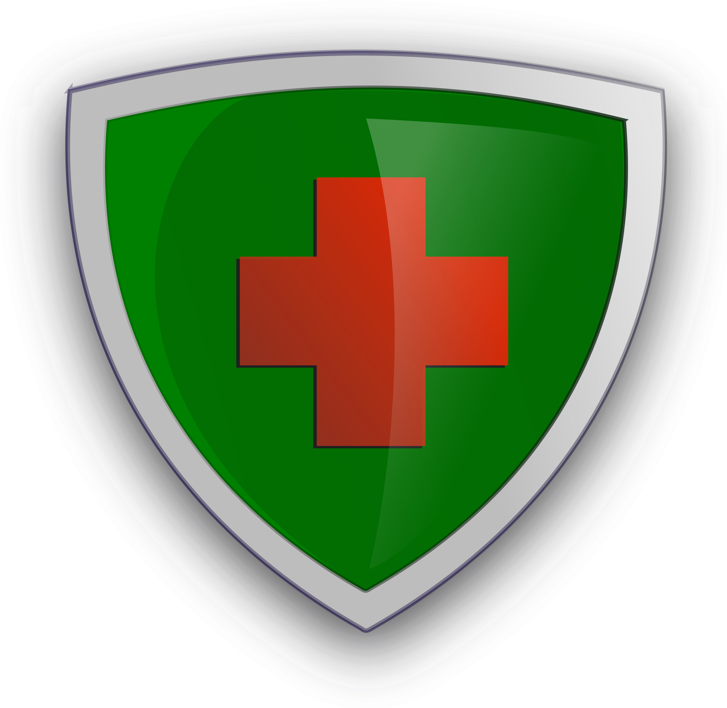 Shield Clipart Transparent Background - Png Download (2400x2400), Png Download