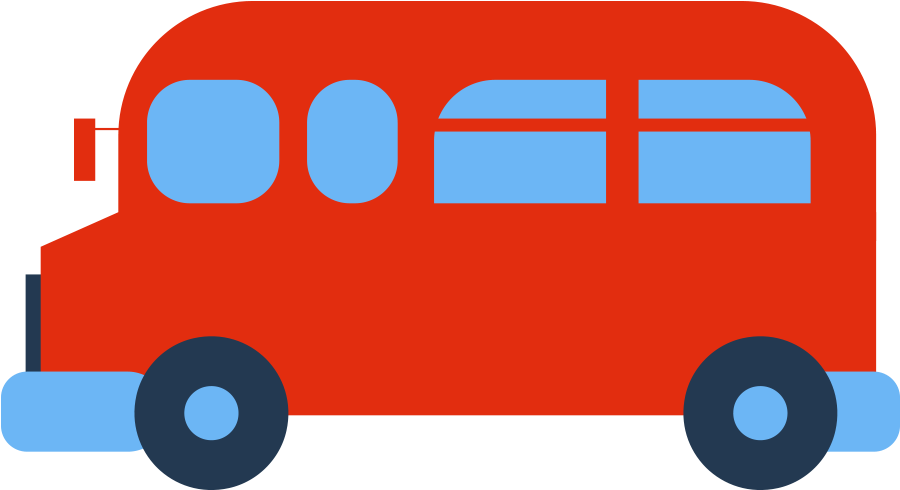 Clipart Black And White Stock Car Public Transport - Png Download (1600x1600), Png Download