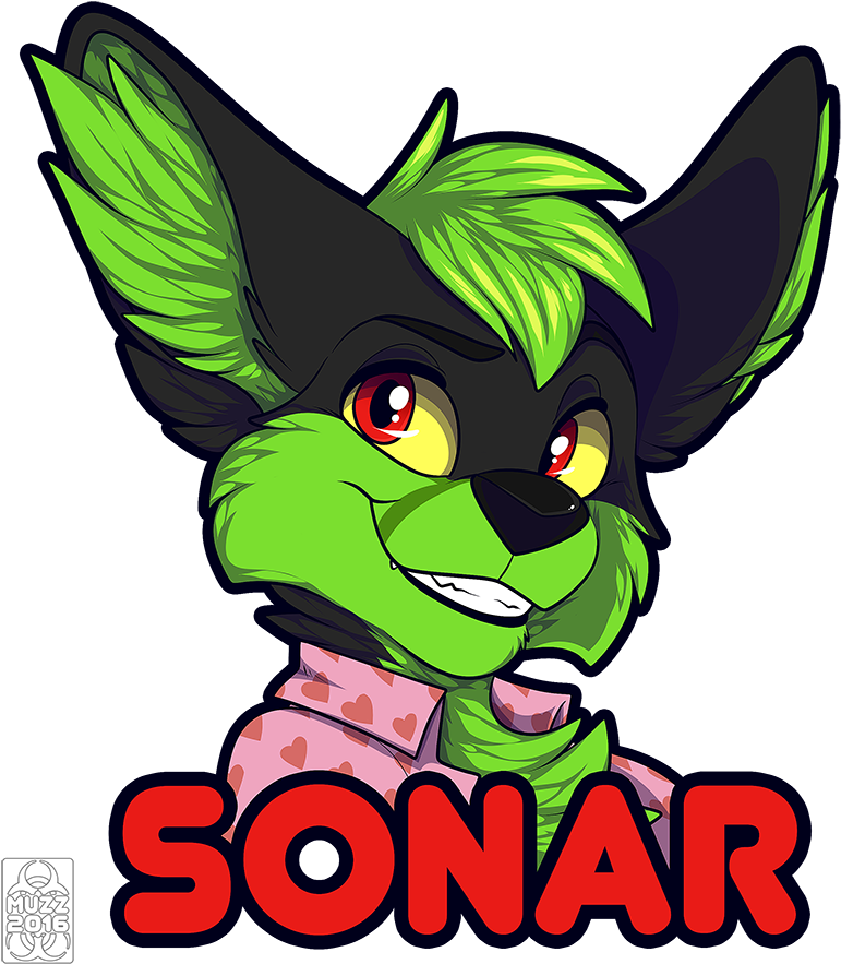 Sonar Con Badge Clipart (800x908), Png Download