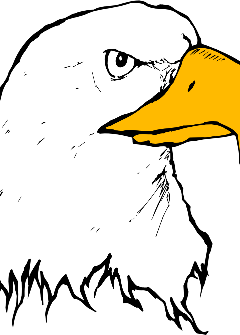 Eagle Clipart (958x1355), Png Download