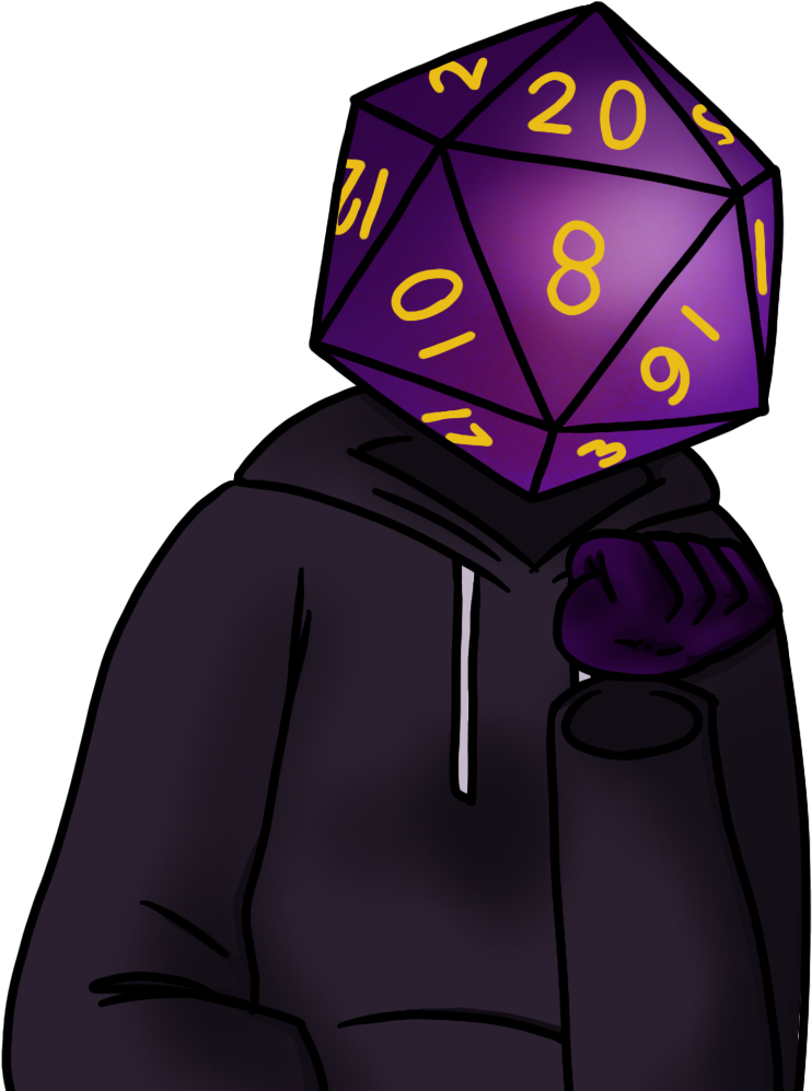 “did Someone Say D20 Object Head Hulmes 👀👀👀 ” Clipart (1024x1024), Png Download