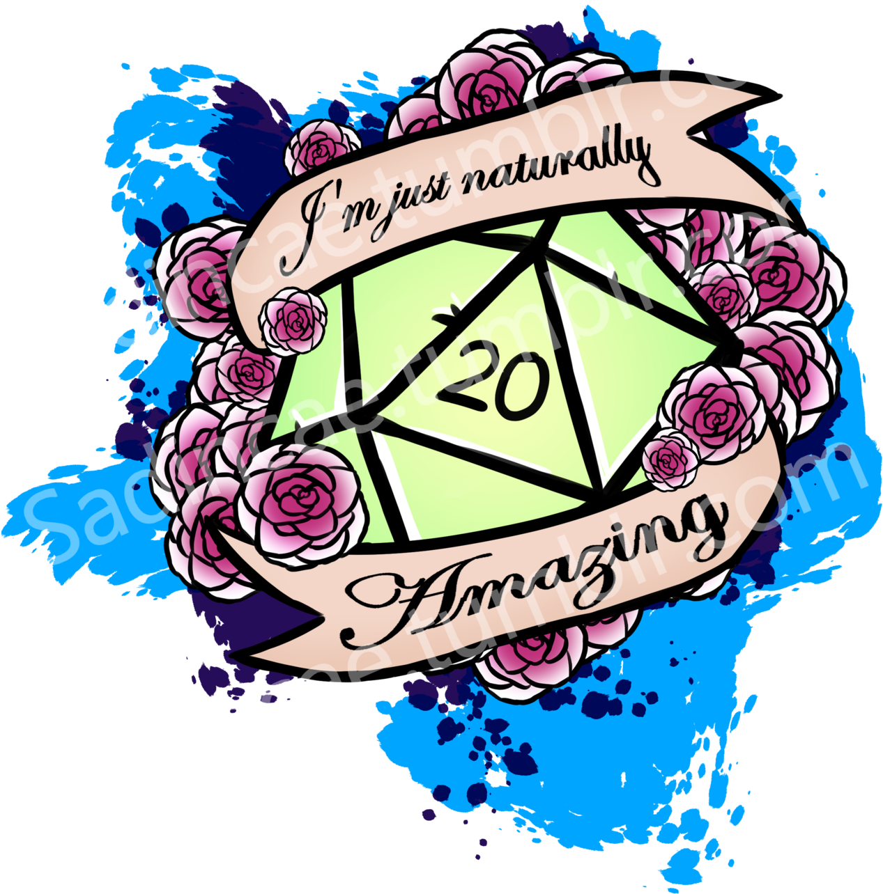 D20 Clipart - Png Download (1146x1199), Png Download