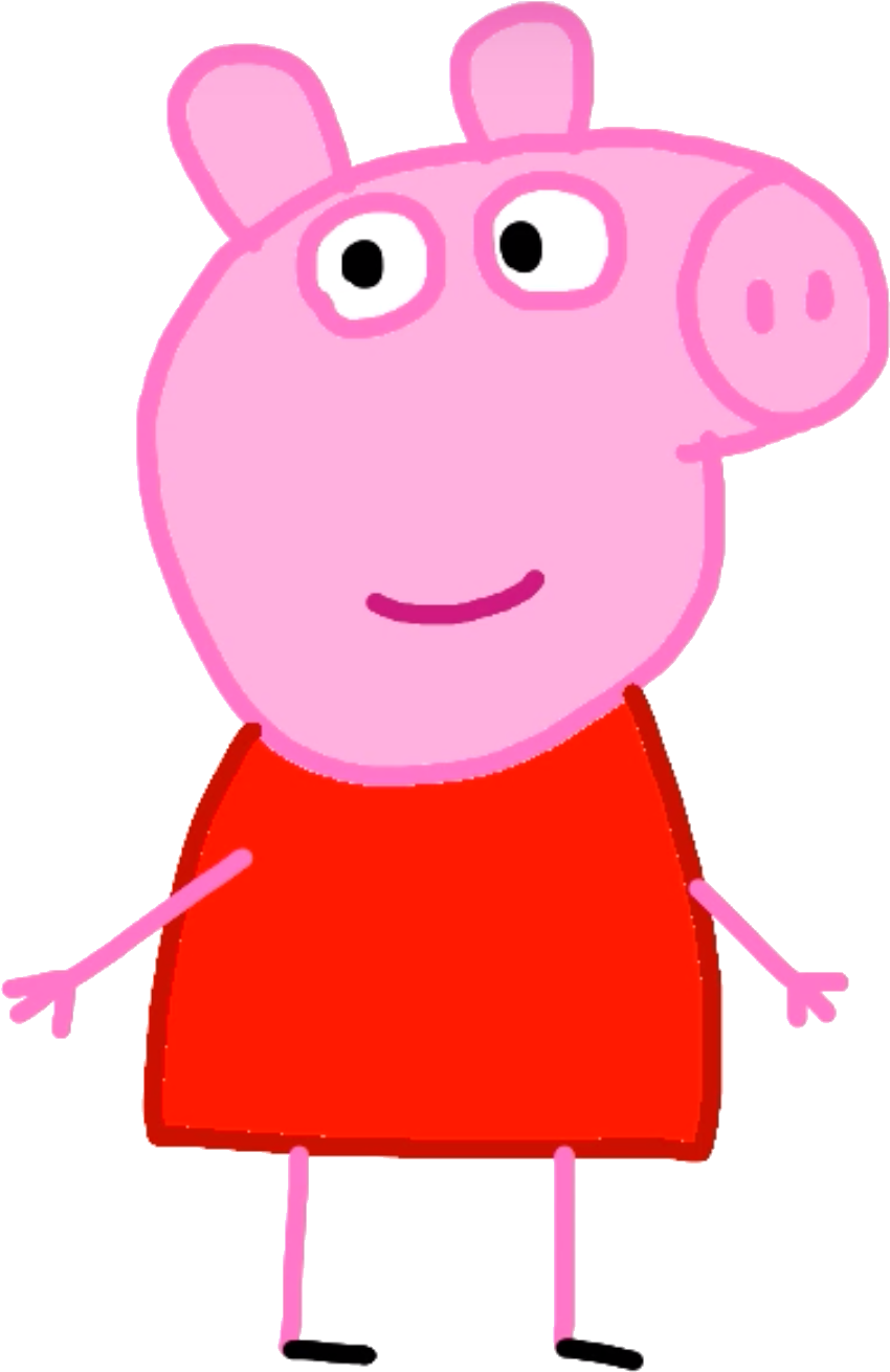Peppa Clipart Mummy Pig - Png Download (976x1358), Png Download