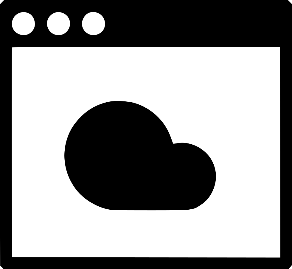 Window Cloud App Comments Clipart (980x902), Png Download