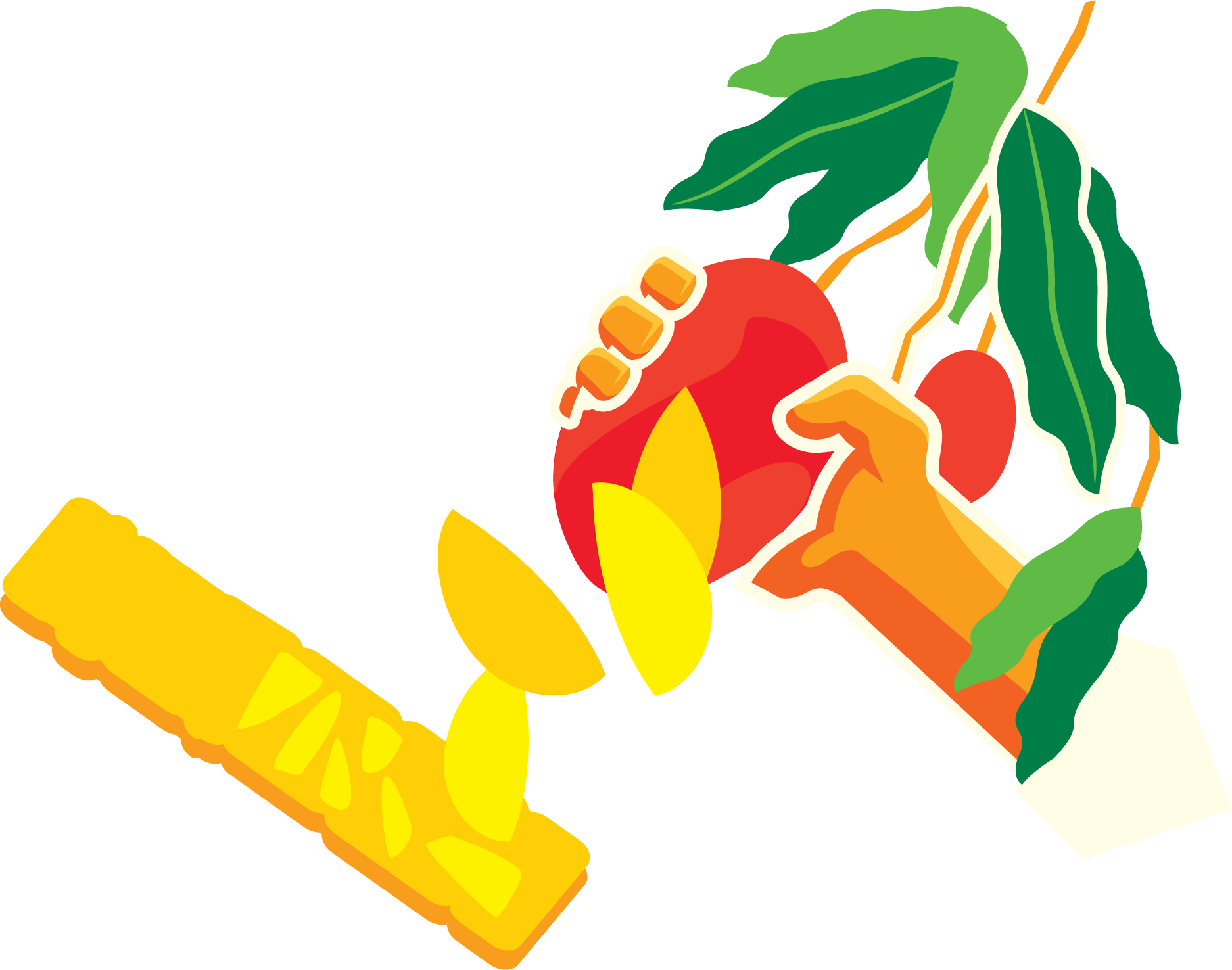 The Fruit Is Then Sliced, Chopped And Pressed Into Clipart (1874x1476), Png Download