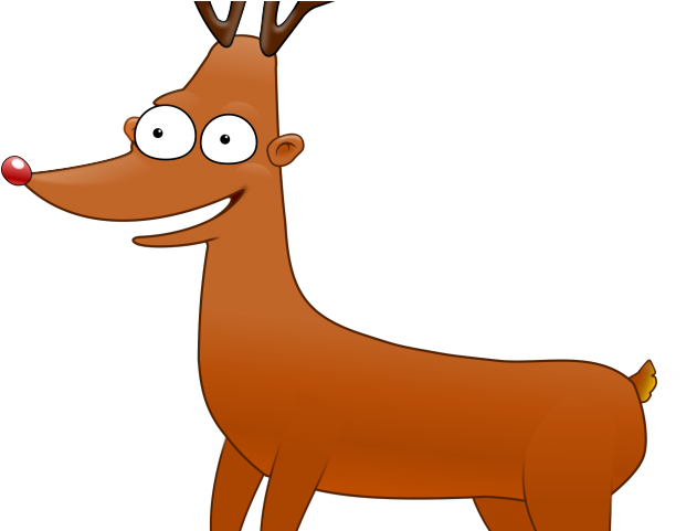 Antler Clipart Rudolph Nose - Png Download (640x480), Png Download