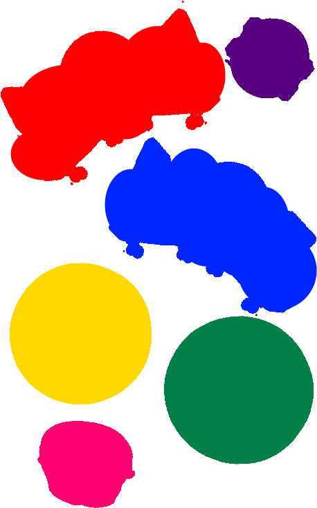 Random Speech Clouds Clipart - Png Download (460x800), Png Download