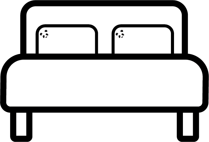 Give Your Bed A Second Thought Clipart (681x462), Png Download